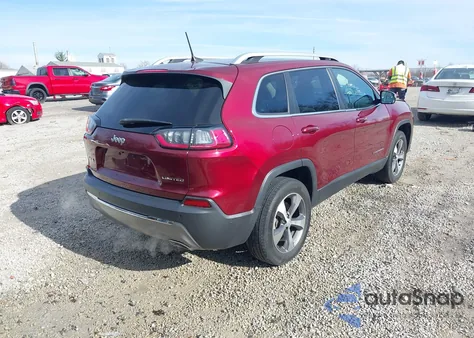 2021 Jeep Cherokee Limited 4X4 из США, поврежденный, VIN 1C4PJMDX1MD142012